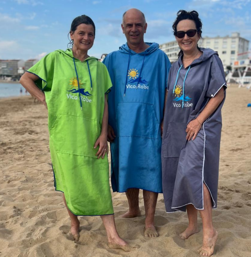 Quick Dry, Lightweight Poncho Robe